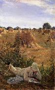 Alma-Tadema, Sir Lawrence 94 Degrees in the Shade (mk23) oil painting on canvas